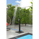 Solar Flow udendørs bruser 8 l sort