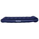 luftmadras 188x99x28 cm med indbygget fodpumpe velour