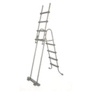 poolstige med 4 trin Flowclear 122 cm 58331