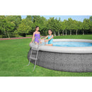 poolstige med 2 trin Flowclear 84 cm