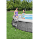 poolstige med 2 trin Flowclear 84 cm