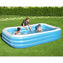 oppusteligt badebassin 305 x 183 x 56 cm
