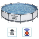 Steel Pro MAX swimmingpoolsæt 366x76 cm