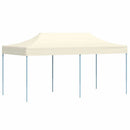 foldbart pavillontelt pop-up 3 x 6 m cremehvid