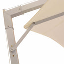 Udendørs parasoller Beige Polyester