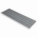 Tagpanel 12 pcs Grå 129 x 45 cm Galvaniseret stål