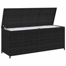 Sort hyndeboks i polyrattan | Find din nye boks her