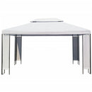 pavillon i hvid 3 x 4 m
