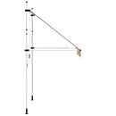 foldemarkise manuel betjening 200 cm stribet orange og hvid
