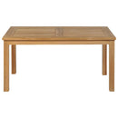 sofabord 90x50x45 cm teaktræ