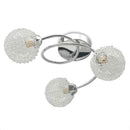 loftslampe med 3 LED-pærer G9 120 W
