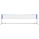 badmintonnet med fjerbolde 600 x 155 cm