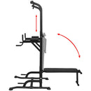 styrketårn med bænk til sit-ups