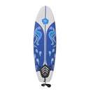 surfbræt blå 170 cm