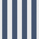 udendørspuder 4 stk. stribeprint 45 x 45 cm marineblå