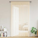 trådgardiner 2 stk. 100 x 250 cm cremefarvet
