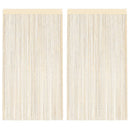 trådgardiner 2 stk. 140 x 250 cm cremefarvet