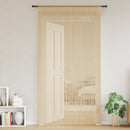 trådgardiner 2 stk. 100 x 250 cm beige