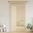 trådgardiner 2 stk. 140 x 250 cm beige