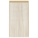 trådgardiner 2 stk. 140 x 250 cm beige