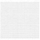 rillet trådnetspanel rustfrit stål 50 x 50 cm 21 x 21 x 2,5 mm