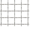 rillet trådnetspanel rustfrit stål 100 x 85 cm 21 x 21 x 2,5 mm