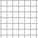 rillet trådnetspanel rustfrit stål 100 x 85 cm 31 x 31 x 3 mm