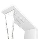 bruserpanelsystem aluminium mat hvid