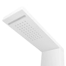 bruserpanelsystem aluminium mat hvid