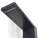bruserpanelsystem aluminium mat sort