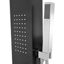 bruserpanelsystem aluminium mat sort