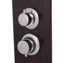 bruserpanelsystem glas brun