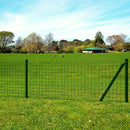 eurohegn 25 x 1,5 m stål grøn