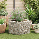 sekskantet gabion-højbed 100x90x50 cm