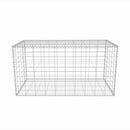 gabionkurv galvaniseret stål 100 x 50 x 50 cm