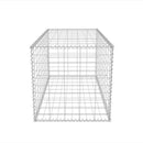 gabionkurv galvaniseret stål 100 x 50 x 50 cm
