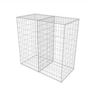gabionkurv galvaniseret stål 100 x 50 x 100 cm