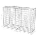 gabionkurv galvaniseret stål 150x50x100 cm