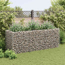 gabion-højbed 270x90x100 cm stål