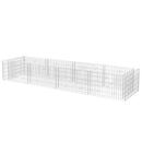 gabion-højbed 360x90x50 cm stål