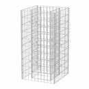 gabion-højbed 50x50x100 cm stål