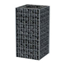 gabion-højbed 50x50x100 cm stål