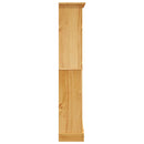 reol fire hylder Corona-serien mexicansk fyrretræ 80x29x150 cm