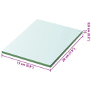 hylde glaspanel klar 20x15 cm