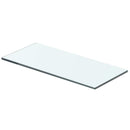 hylde glaspanel klar 40x12 cm
