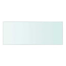 hylde glaspanel klar 40x15 cm