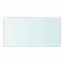 hylde glaspanel klar 40x20 cm