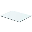 hylde glaspanel klar 40x25 cm