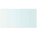 hylde glaspanel klar 40x25 cm
