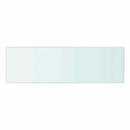 hylde glaspanel klar 50x15 cm